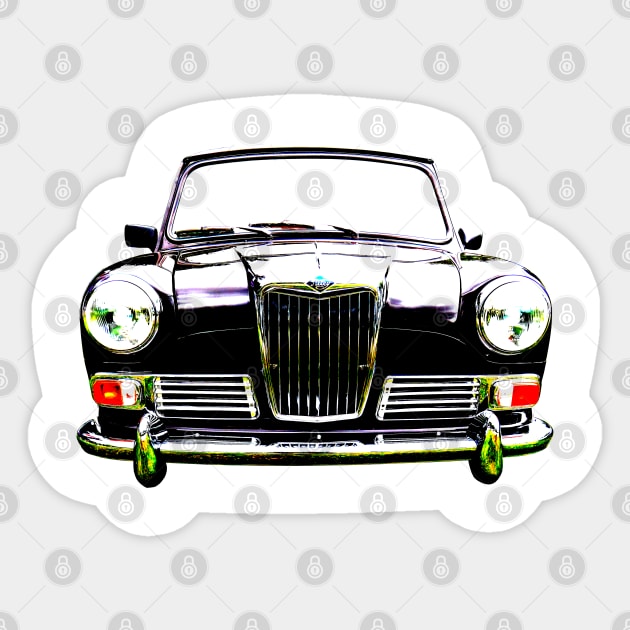 Riley Elf 1960s British classic car bold Sticker by soitwouldseem